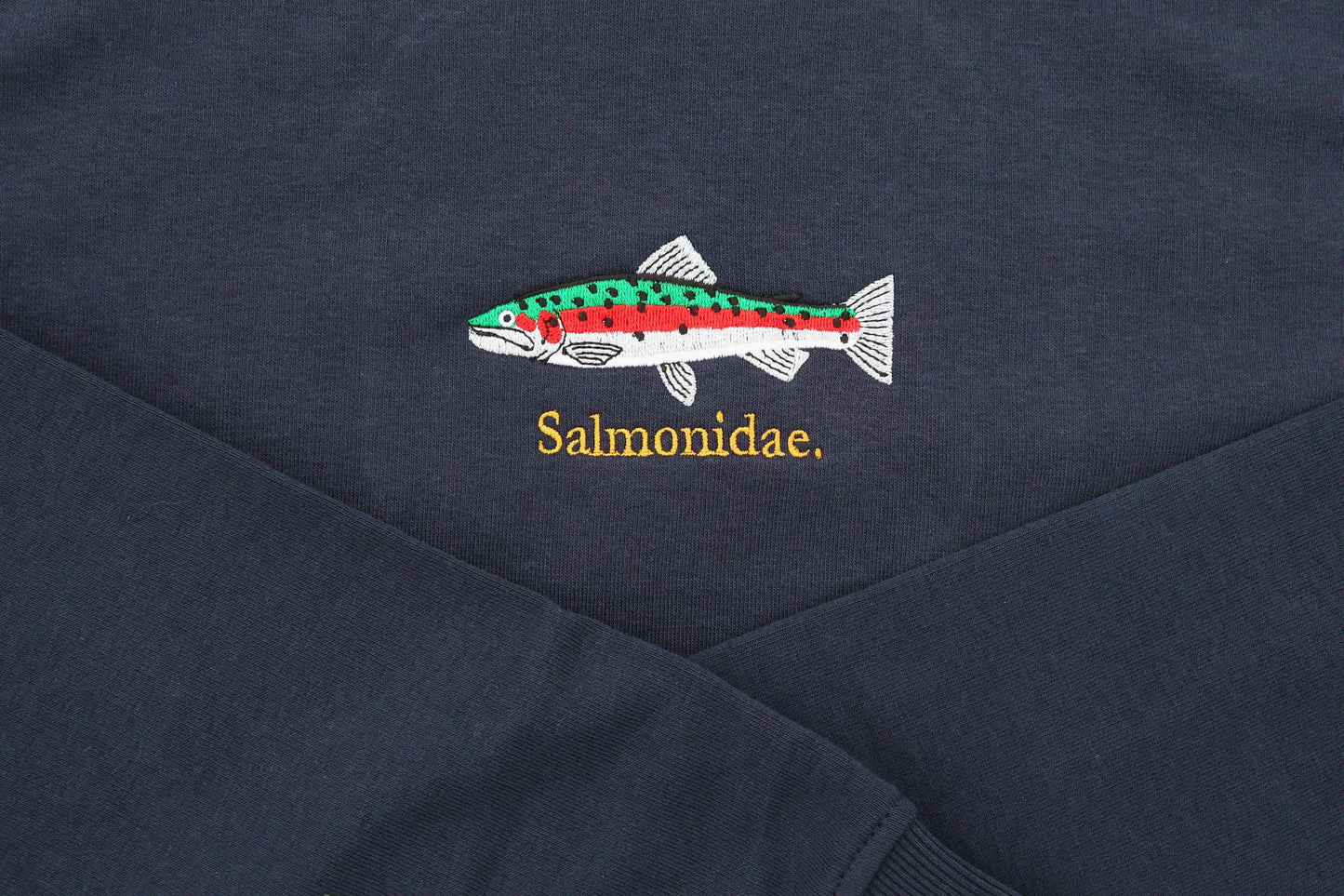Salmonidae Sweatshirt (alte Variante) - braun - Größe L - SAMPLE
