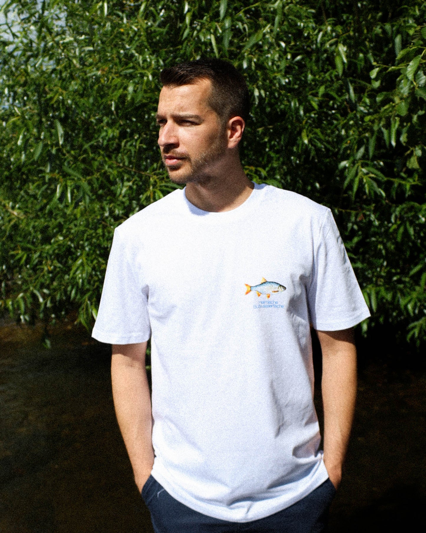 Süßwasserfische T-Shirt - Größe M - SAMPLE