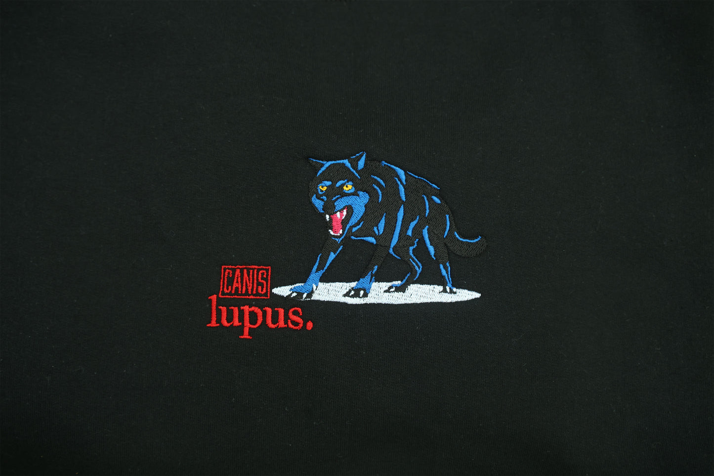 Canis Lupus Sweatshirt (alte Version) - schwarz - Größe M - SAMPLE