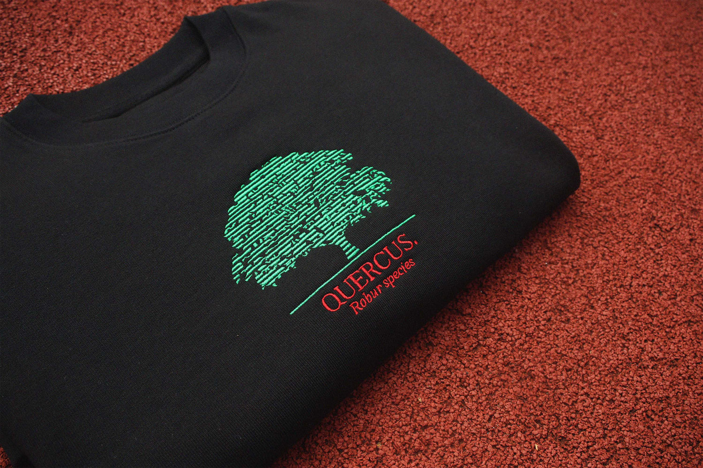 Quercus Robur Sweatshirt - schwarz - Größe S - SAMPLE